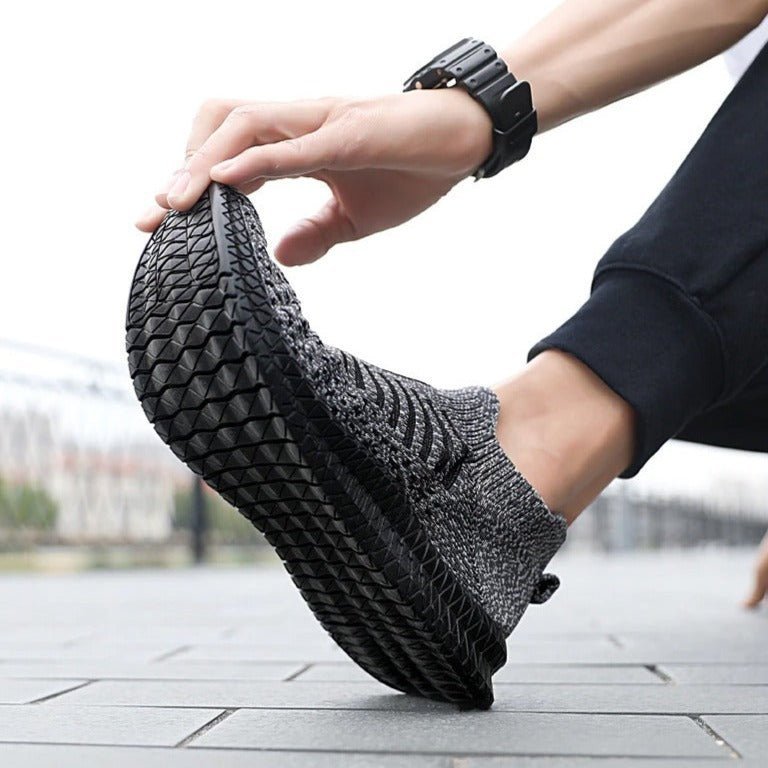 Breathable Slip-on Sneakers for MenMEN SHOES-40-Grey -38Omega Walk