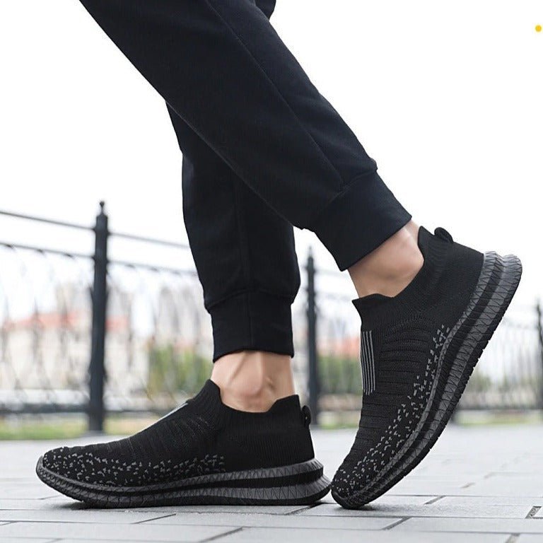 Breathable Slip-on Sneakers for MenMEN SHOES-40-Beige-38Omega Walk