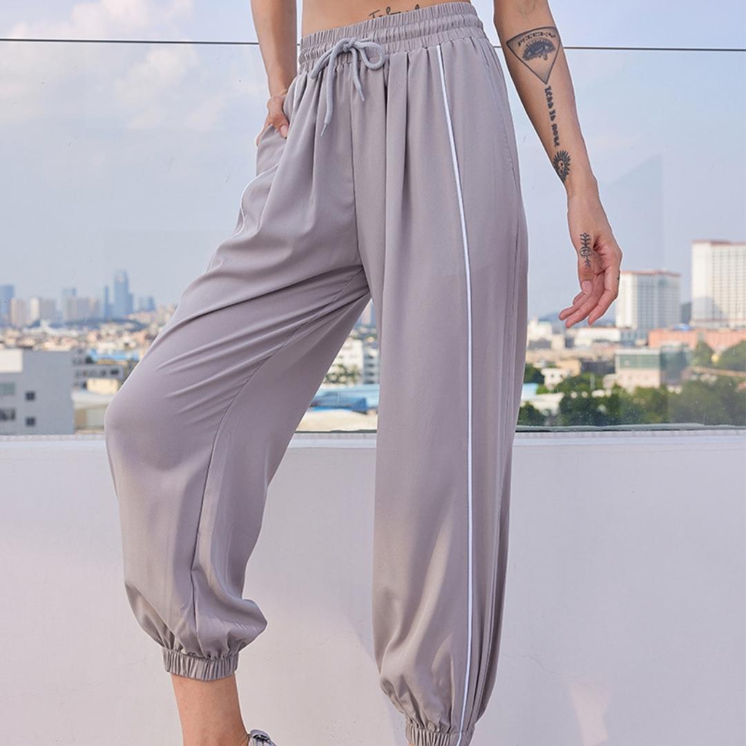 Casual Loose Fitting Yoga PantsYG-LSM007-Gray-SOmega Walk