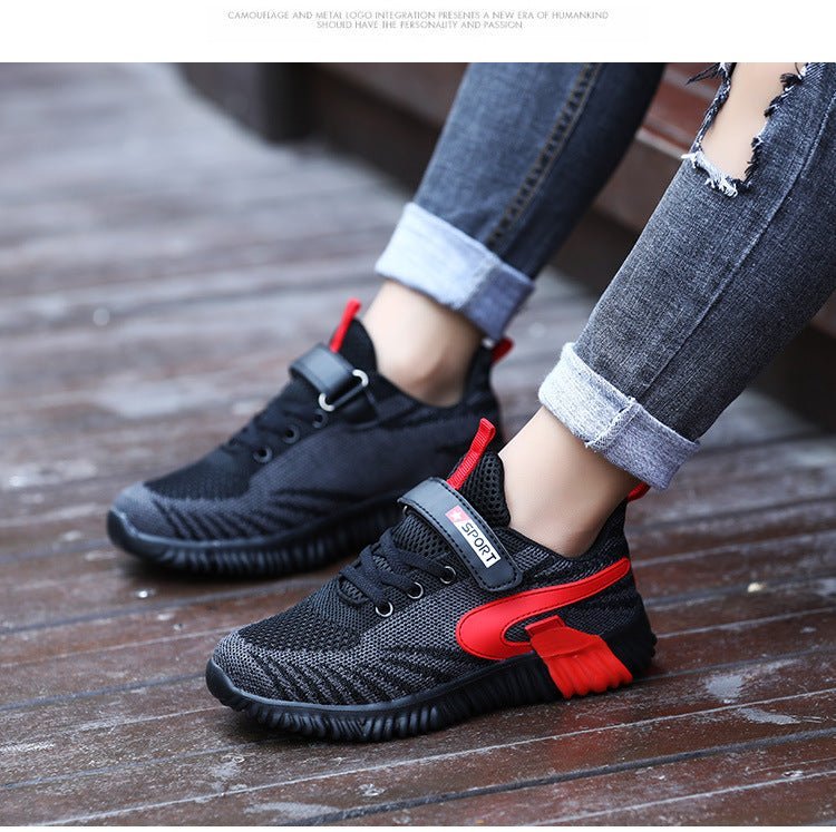 Dynamo - Fly Knit Kids' SneakersKid Shoes 28 Green29Omega Walk