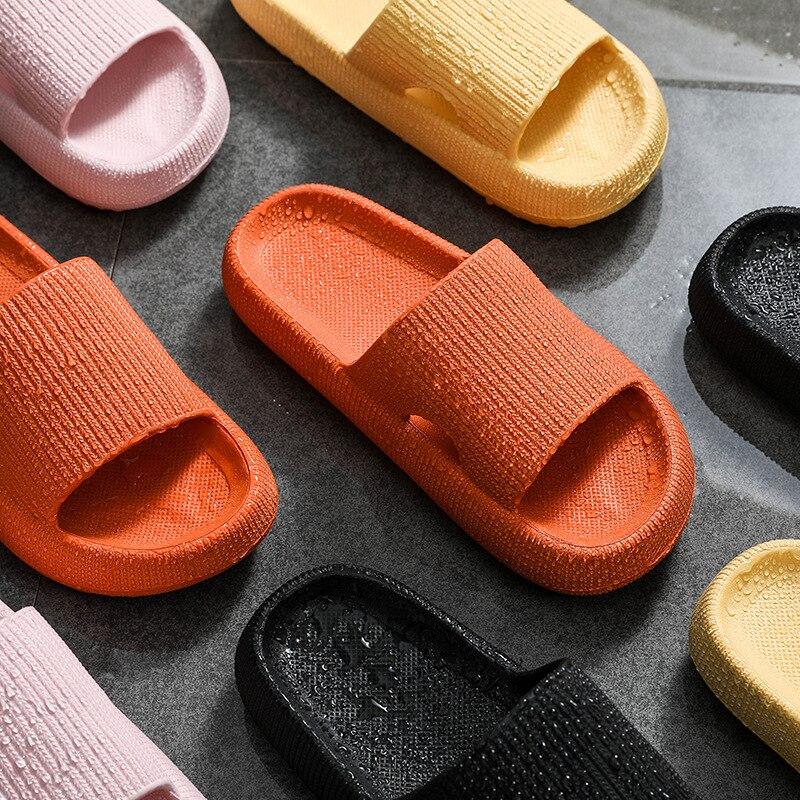Extremely Comfy/Thick Slippers (New EVA Technology 2021) - 50% OFFTX03 - White36-37Omega Walk