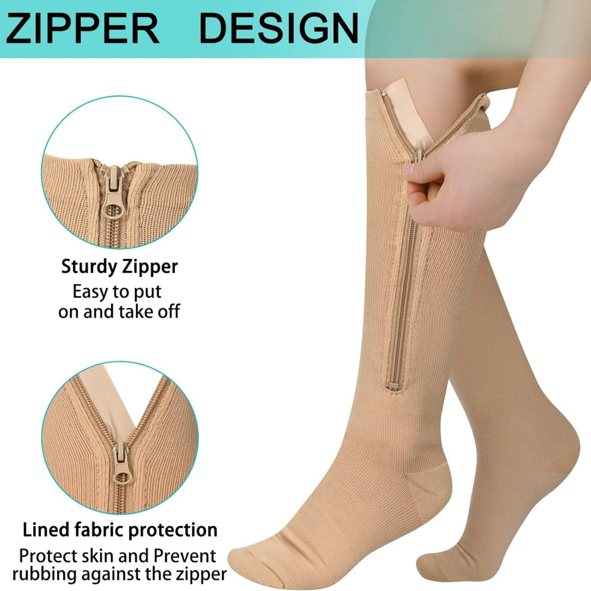 Flex ZipZip S BeigeOmega Walk