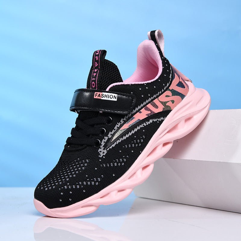 Halley - Comfy Everyday Shoes for GirlsKid Shoes 36 Black26Omega Walk