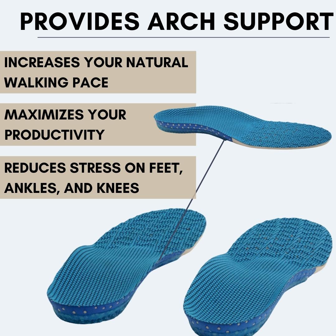 Plantar Fasciitis Feet Arch Support InsolesXD 641 -SMALLOmega Walk