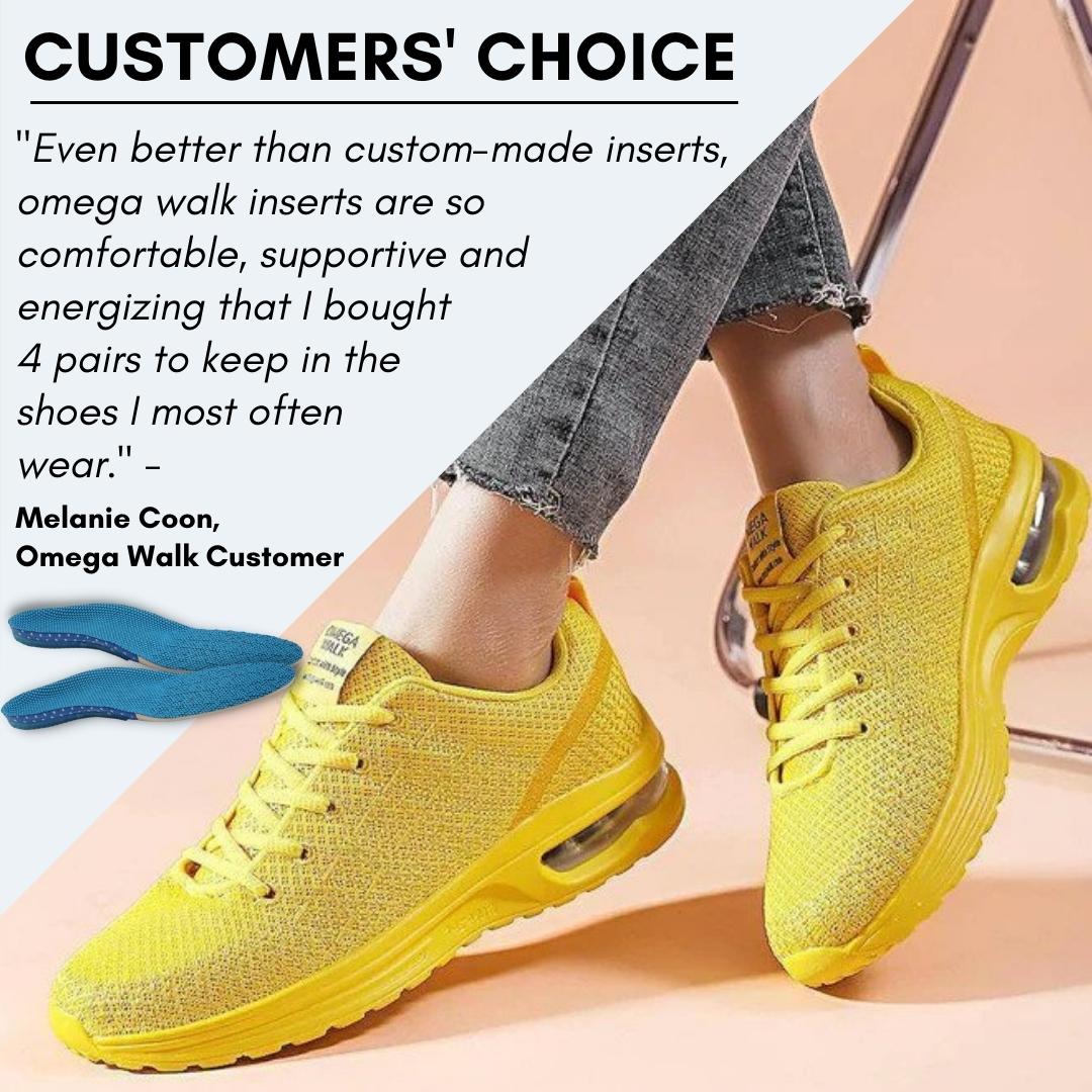 Plantar Fasciitis Feet Arch Support InsolesXD 641 -SMALLOmega Walk