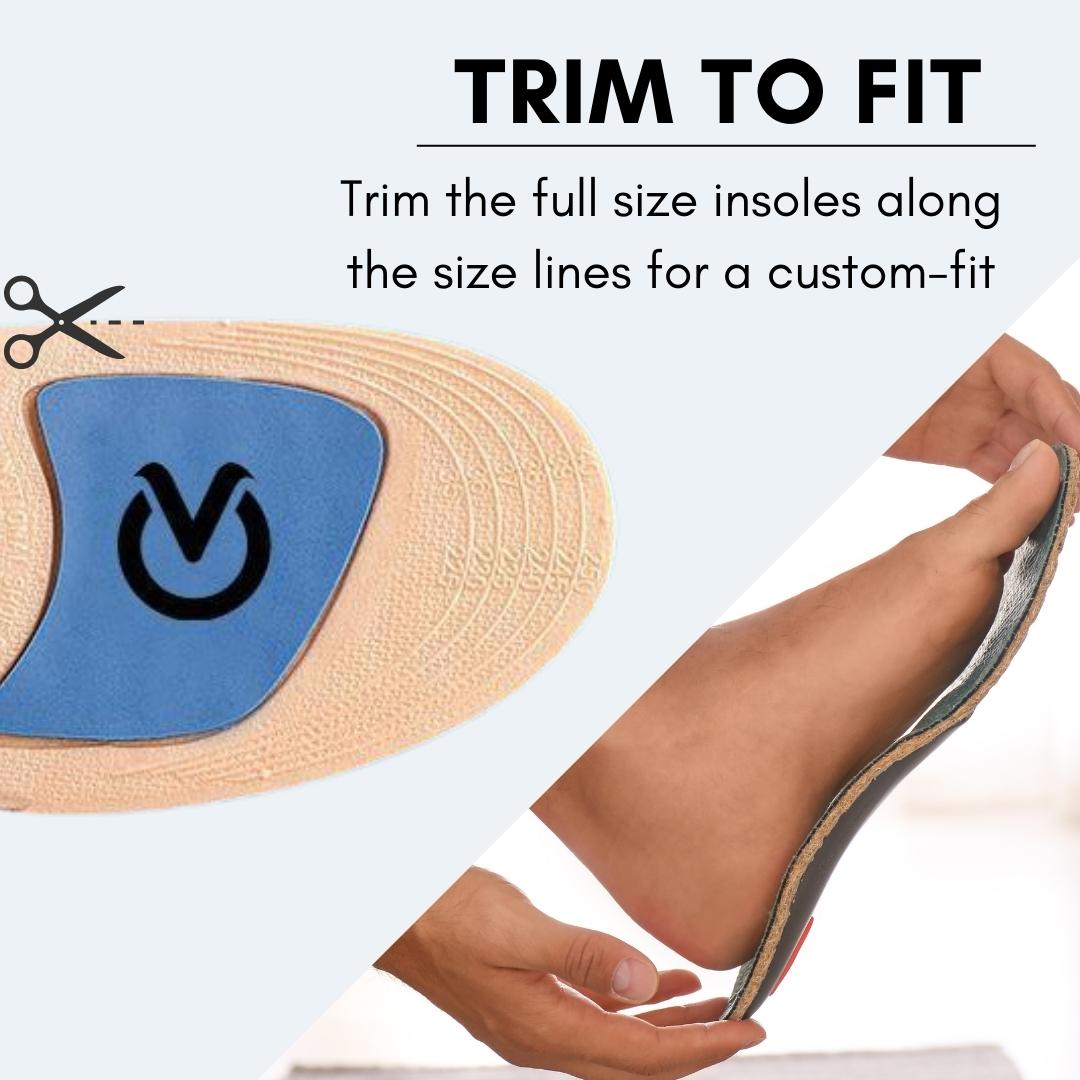 Plantar Fasciitis Feet Arch Support InsolesXD 641 -SMALLOmega Walk