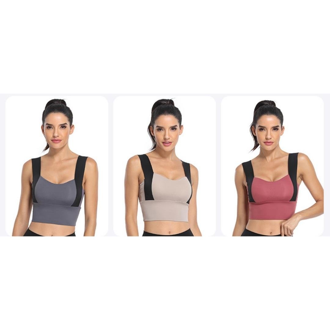 Prime Comfort Sports Bra for WomenXY-M5-Beige-SOmega Walk