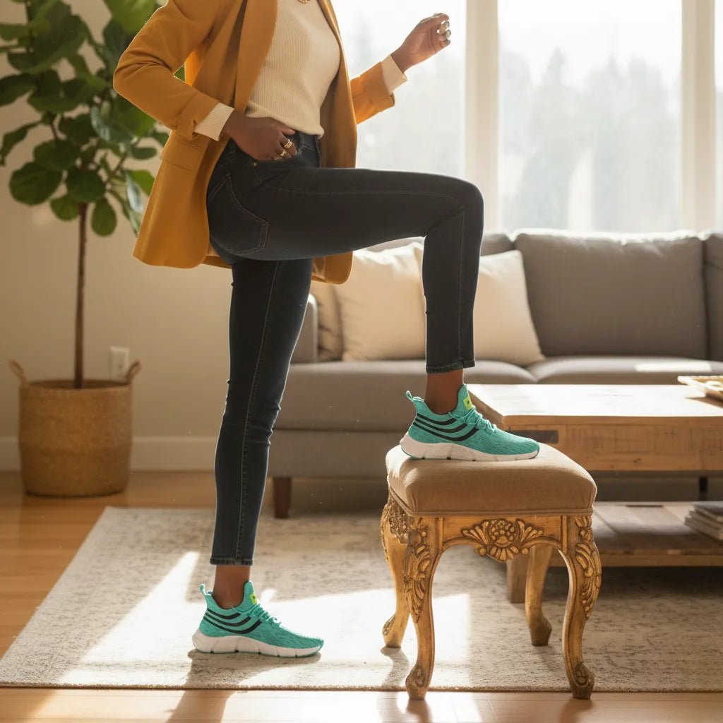 Easy StepM242-Light Green-36Omega Walk