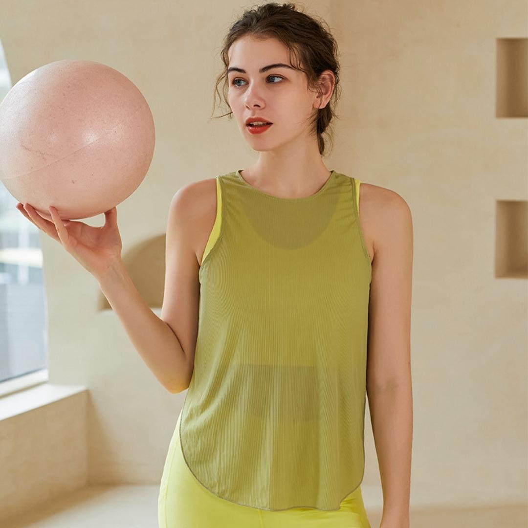 Quick Drying Sports Tank TopYG-LSM016-Army-Green-SOmega Walk
