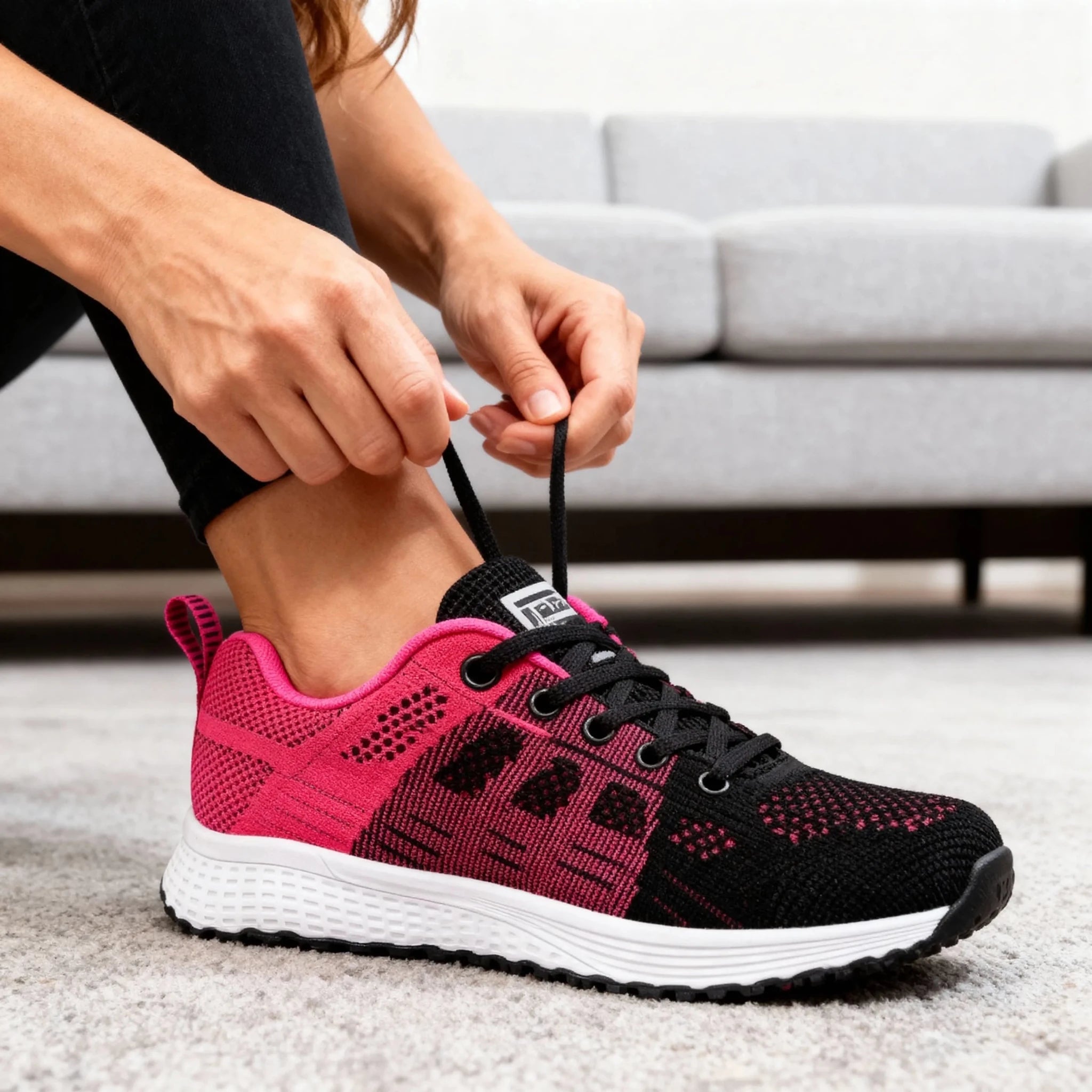Slip GuardM68-ROSE RED-35Omega Walk