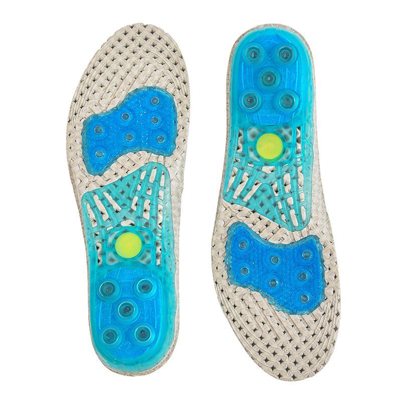 Silica Gel, High-Impact Spring Cushioning Shock Absorption InsolesXD-414-SMALLOmega Walk