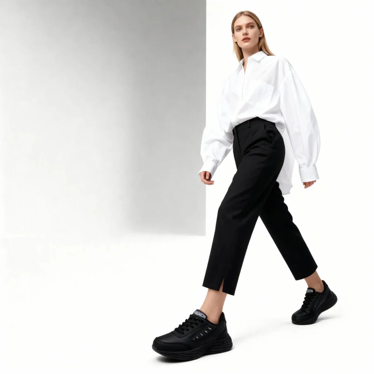 Soft StrideM268-Black-White-35Omega Walk