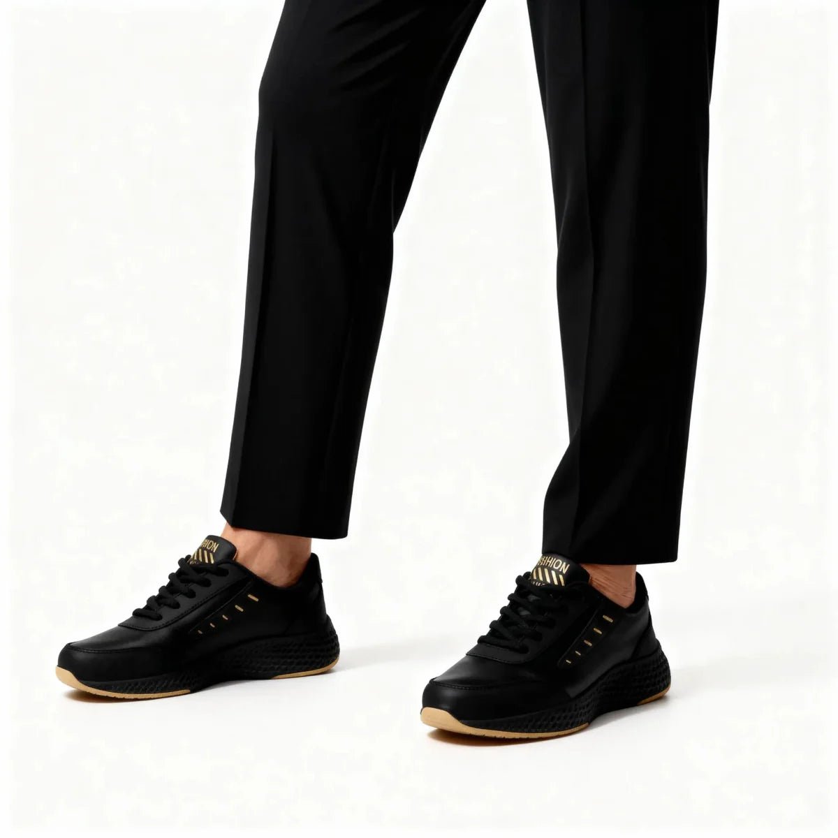 Soft StrideM268-Black-Gold-35Omega Walk