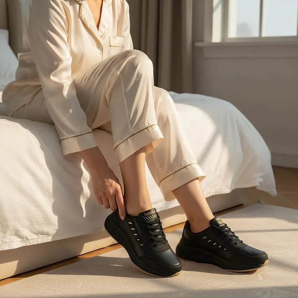 Soft StrideM268-Black-Gold-35Omega Walk