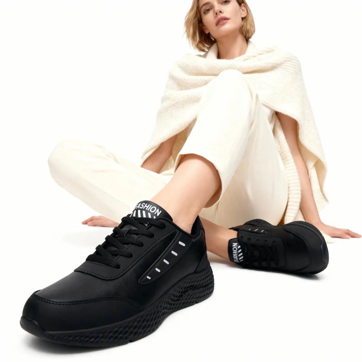 Soft StrideM268-Black-White-35Omega Walk