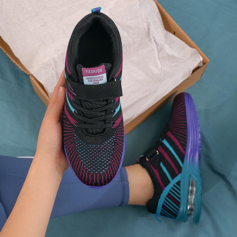 Stylish Lightweight Sneakers for womenM162 - PURPLE - 35Omega Walk