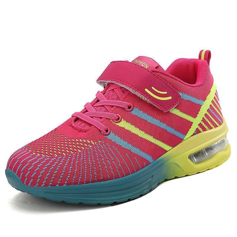 Stylish Lightweight Sneakers for womenM162 - ROSE-RED - 35Omega Walk