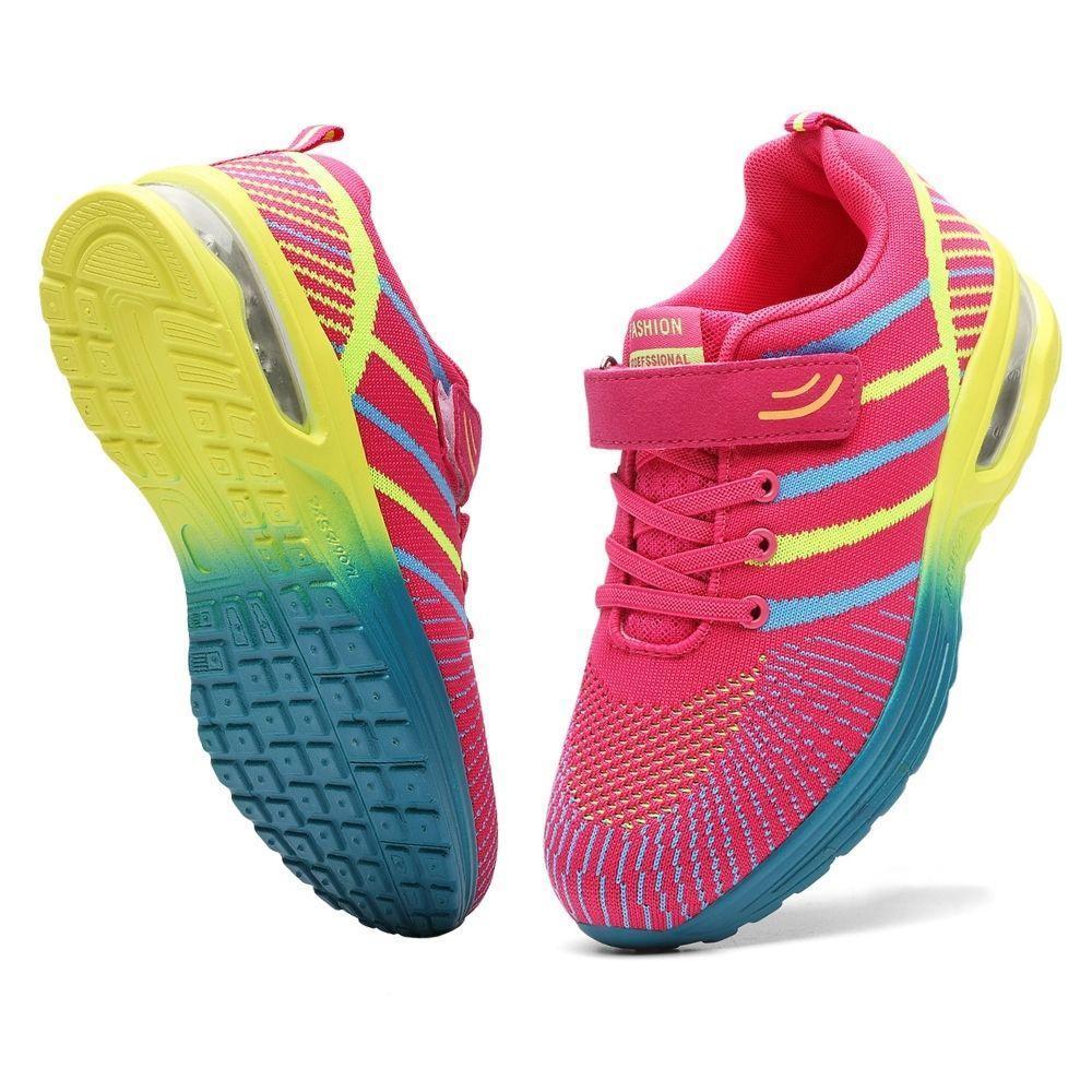 Stylish Lightweight Sneakers for womenM162 - ROSE-RED - 35Omega Walk