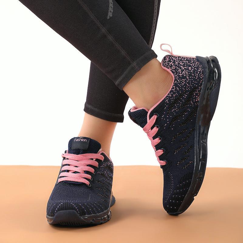 Stylish walking sneakers for womenM32-BLACK-35Omega Walk
