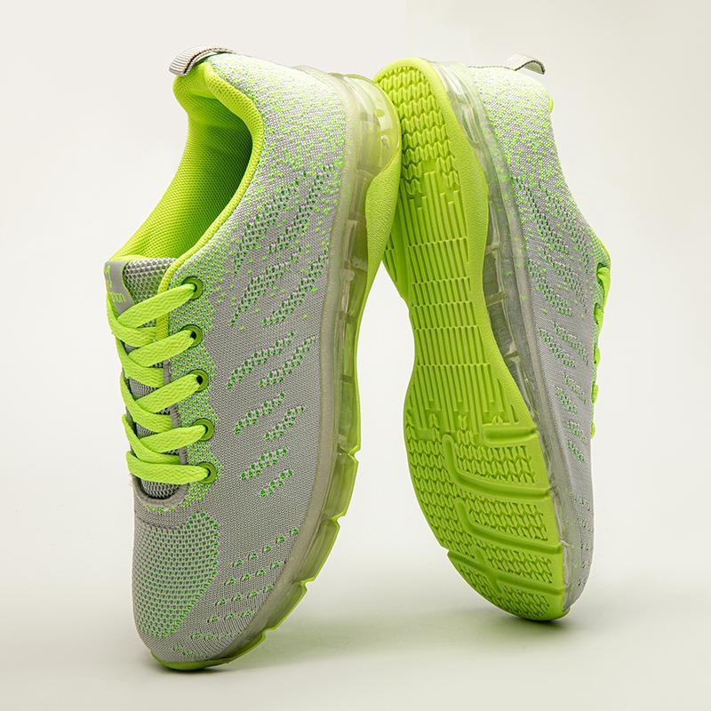 Stylish walking sneakers for womenM32-GREEN-35Omega Walk