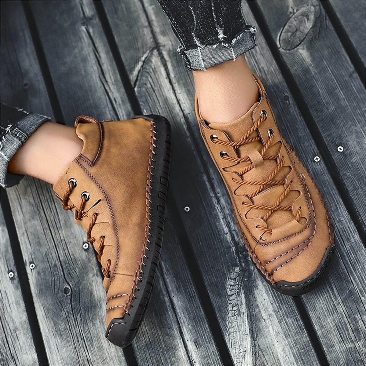 SuaveMEN SHOES-22-Yellow-39Omega Walk