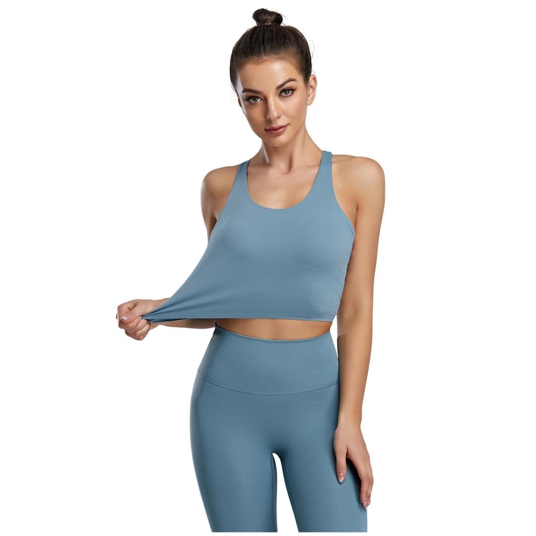 Trendy Women's Workout Clothing SetXY-Z1TZ-Black-SOmega Walk