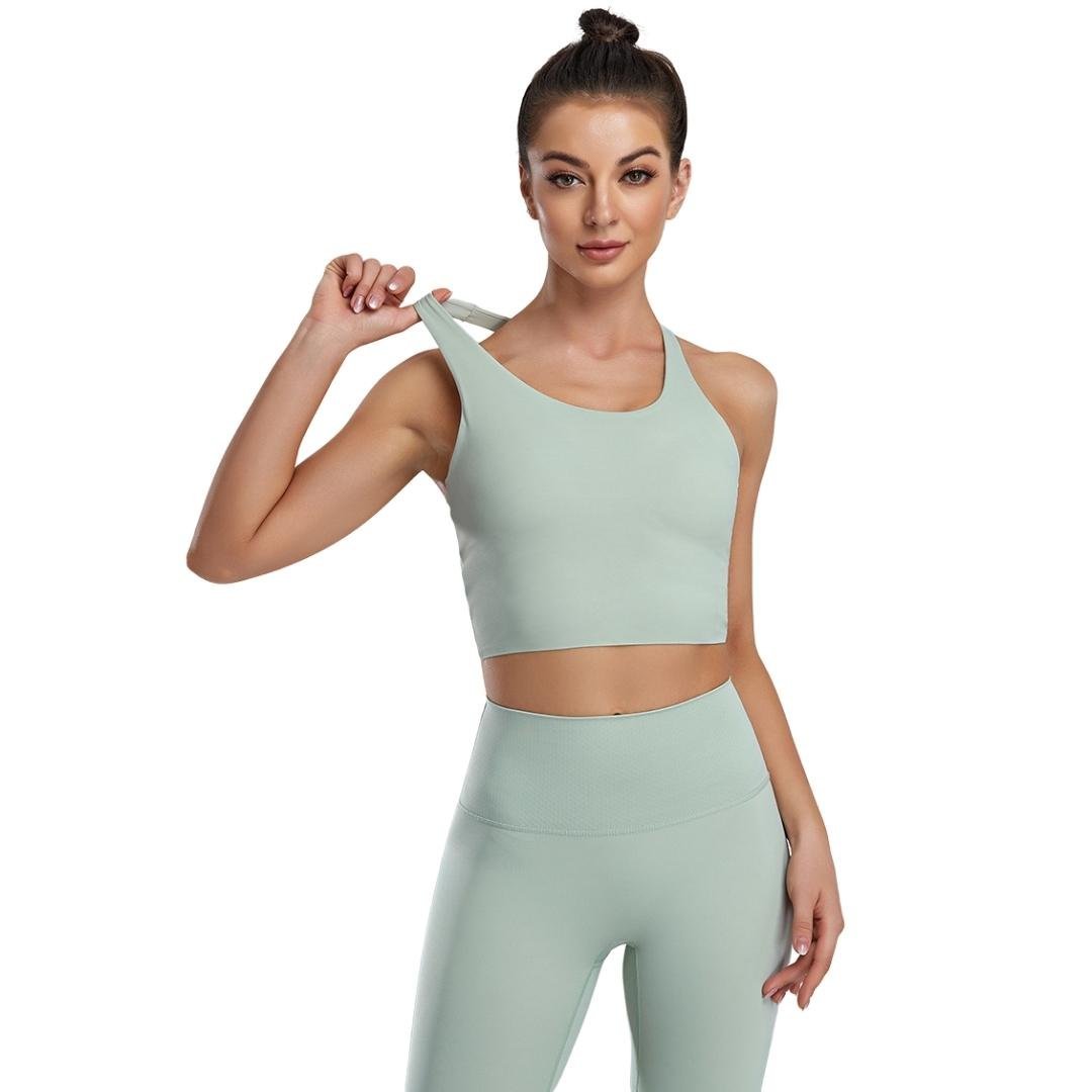 Trendy Women's Workout Clothing SetXY-Z1TZ-Black-SOmega Walk