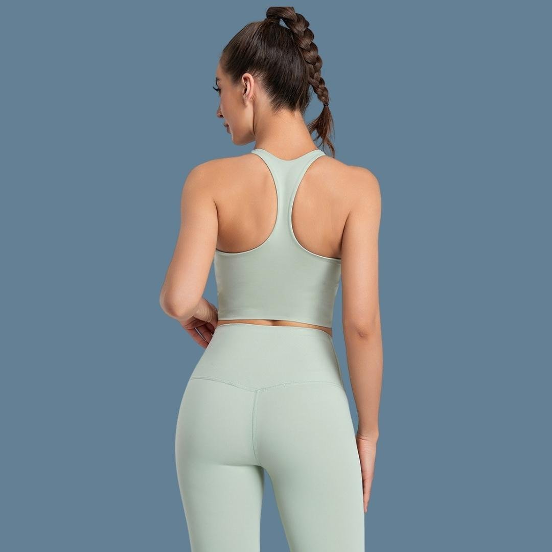 Trendy Women's Workout Clothing SetXY-Z1TZ-Black-SOmega Walk
