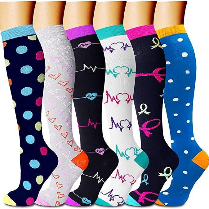 Unisex Compression Socks (5 Pairs) -15-20 mmHgsocks-5-smallOmega Walk