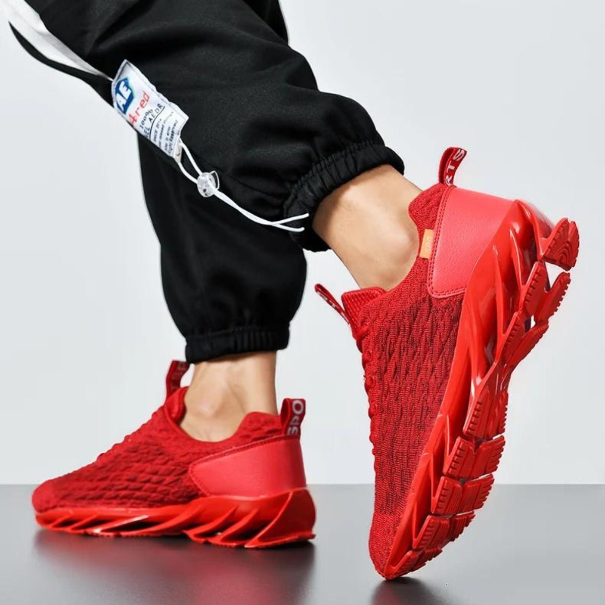 VentureMEN SHOES-10-Red-39Omega Walk
