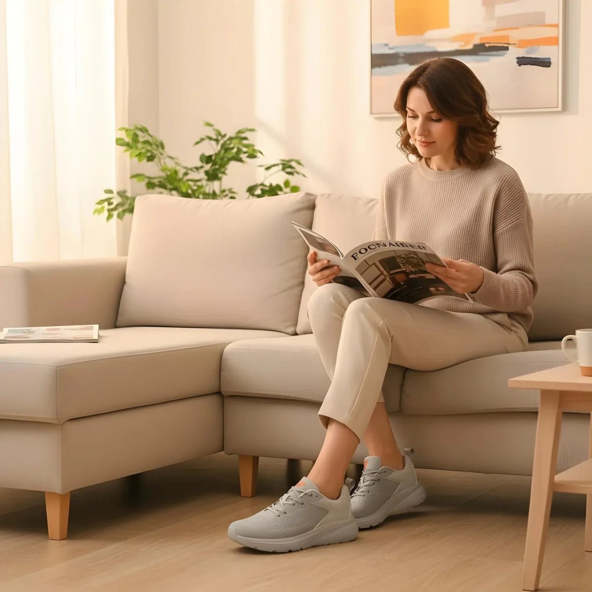 Wide FitM264-Grey-36Omega Walk