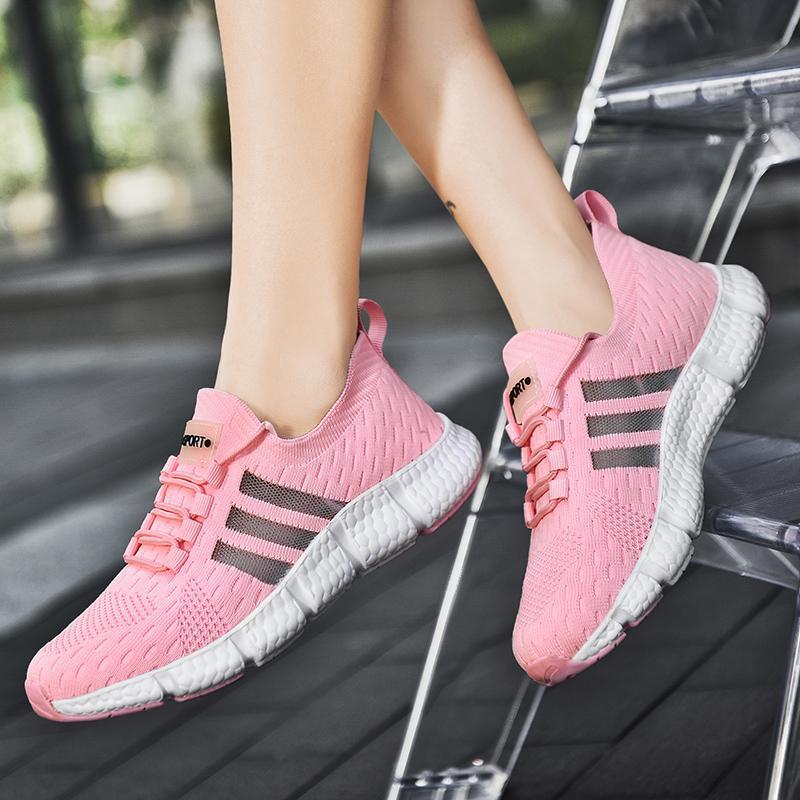 Women's comfy and light sneakersM192-Black-35Omega Walk