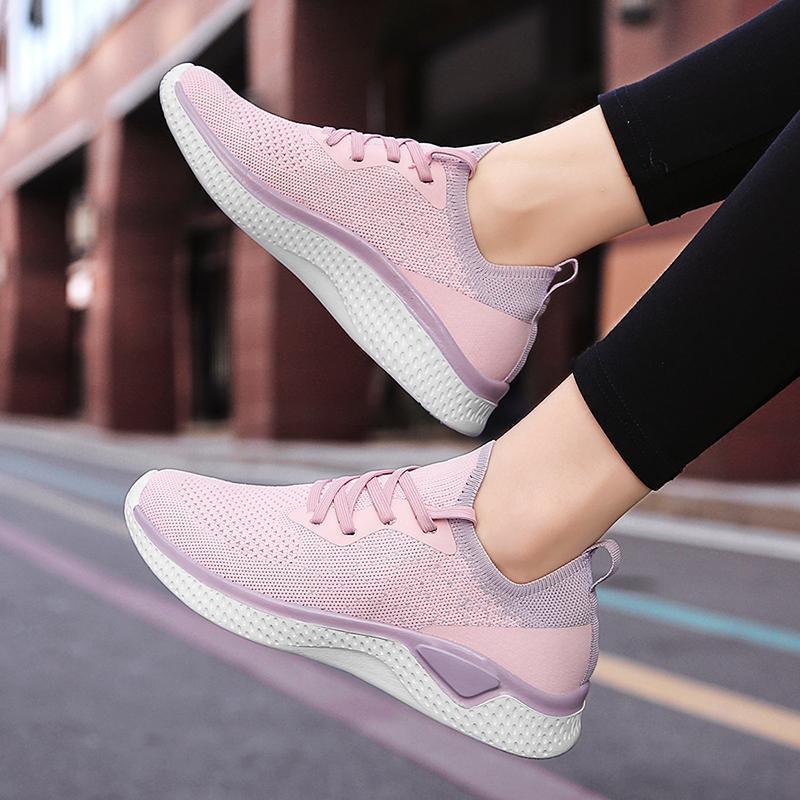 Women's Ultra comfortable shoesM193-Pink-35Omega Walk