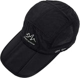 All Weather Hat - UV Protection, Waterproof, CollapsibleCAP1-BlackOmega Walk