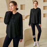Fit Bliss Activewear Set for WomenYG-LSM012-Black-SOmega Walk