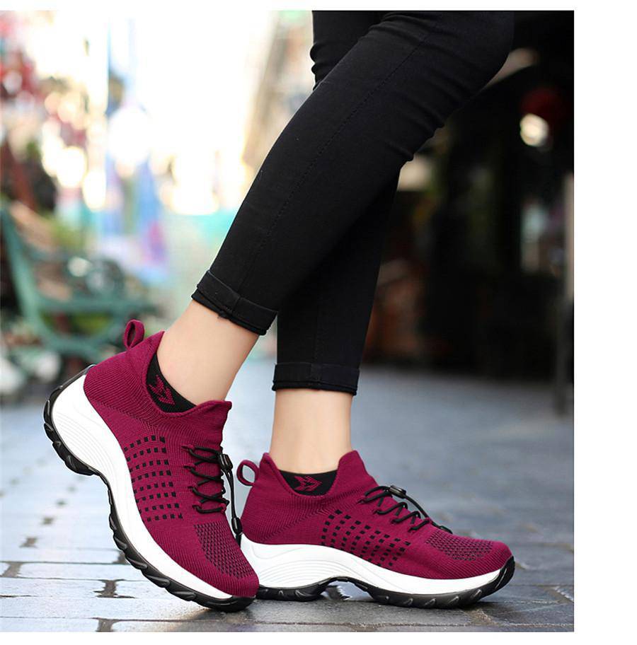 Mesh Slip-on walking shoes for women - Omega Walk