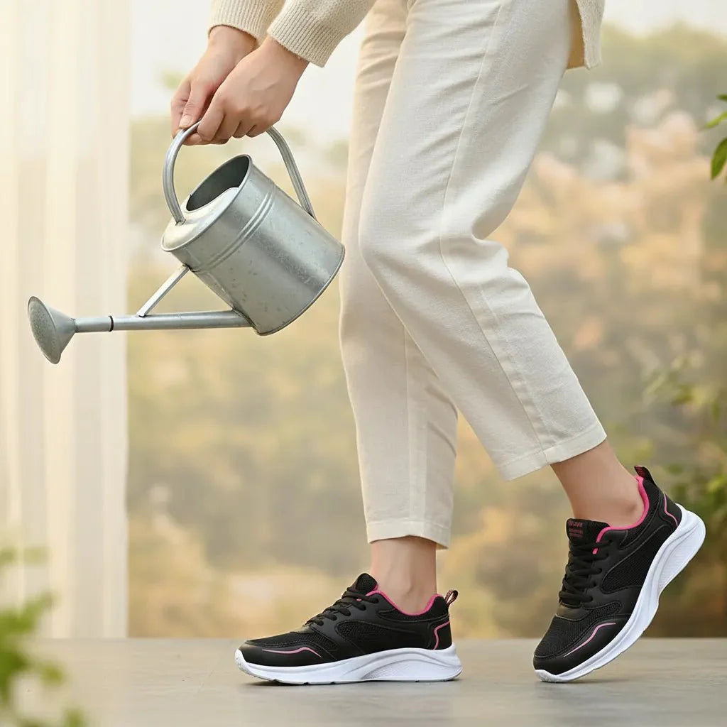 Ortho Air - Omega Walk - M266-Black - Pink-35