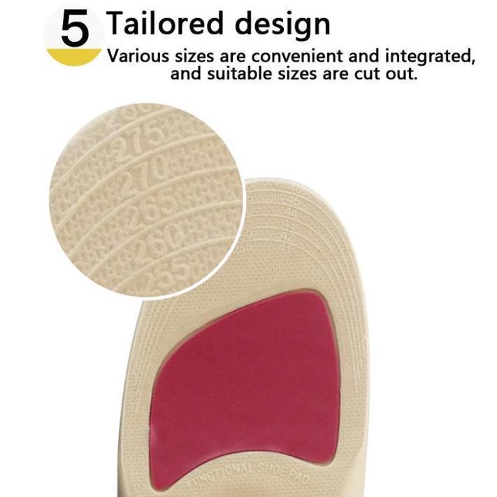 Pain Relief Arch Support Insoles - Omega Walk - XD 641