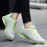 Stylish walking sneakers for womenM32-GREEN-35Omega Walk