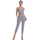 Trendy Women's Workout Clothing Set - Omega Walk - XY-Z1TZ-Light Purple -S